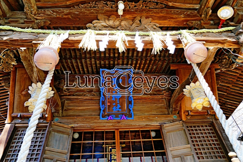 聖神社の扁額（鳥取県）